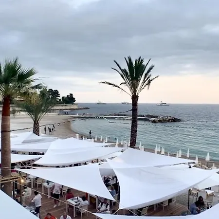 Larvotto Monaco & Terrasse Lägenhet *