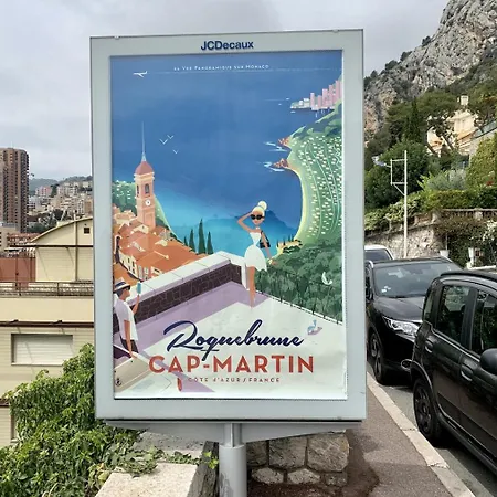 Larvotto Monaco & Terrasse Lägenhet *